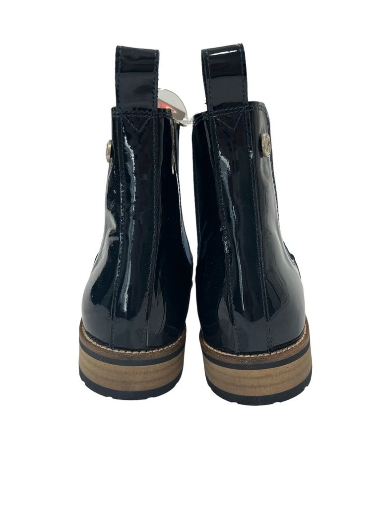 Montar Women's Blue Patent Leather Paddock / Jodphur Boots Size 42 NEW