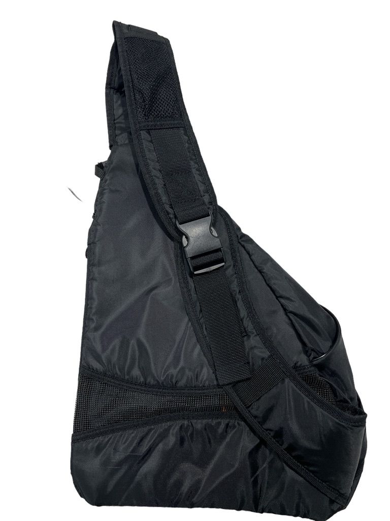 Crossbody Helmet Bag - Black