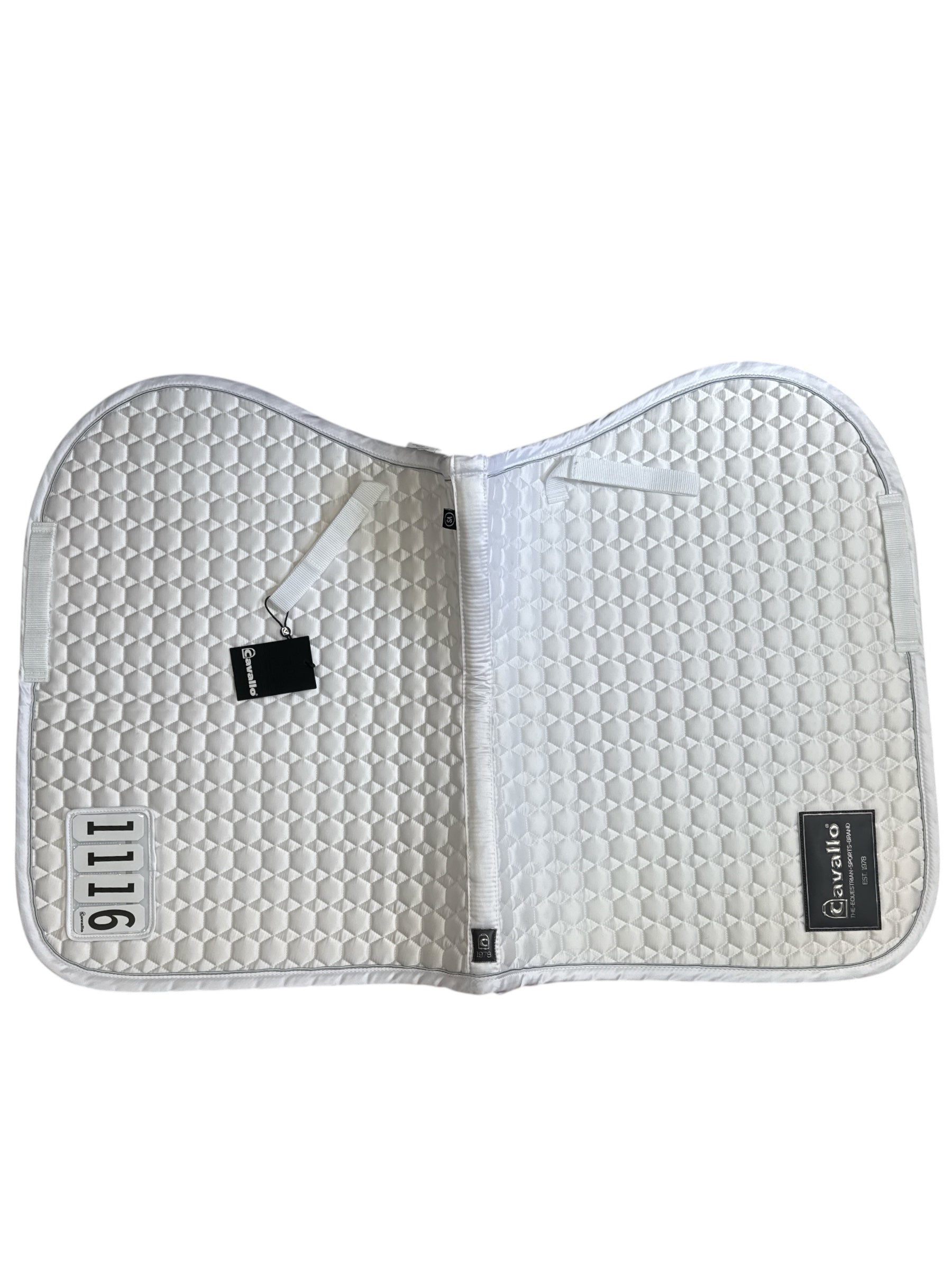 Cavallo Jolly Jump Saddle Pad, White Size VS NEW