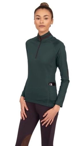 Chestnut Bay Women's Trailblazer Pullover - Hunter Green Size Medium