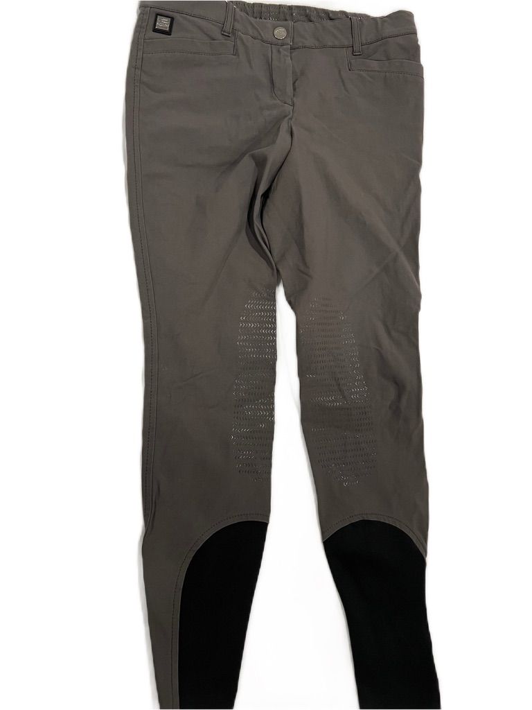 Equiline Women's Riding Breeches Knee Grip Cedar Mud  IT44/US 28
