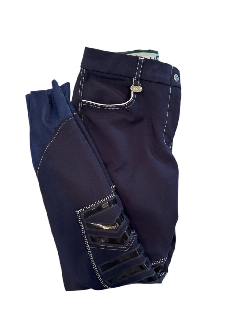 USG Women's Lara Knee Grip Breeches Navy -  Size US 26