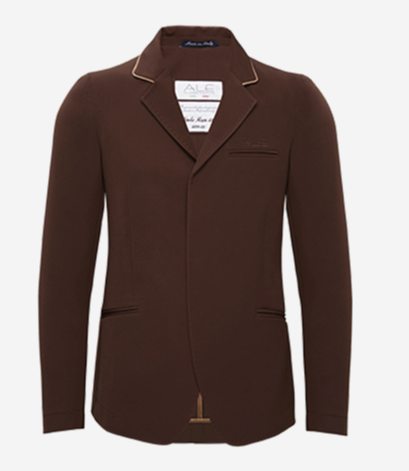 ALE Tailor Made Custom Men's Show Coat "The Nude" Size IT46 - Brown