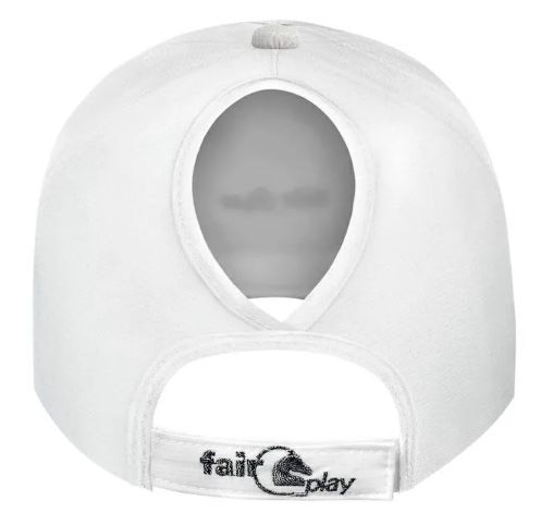 Fair Play Antila Fleur Baseball Cap - White NEW