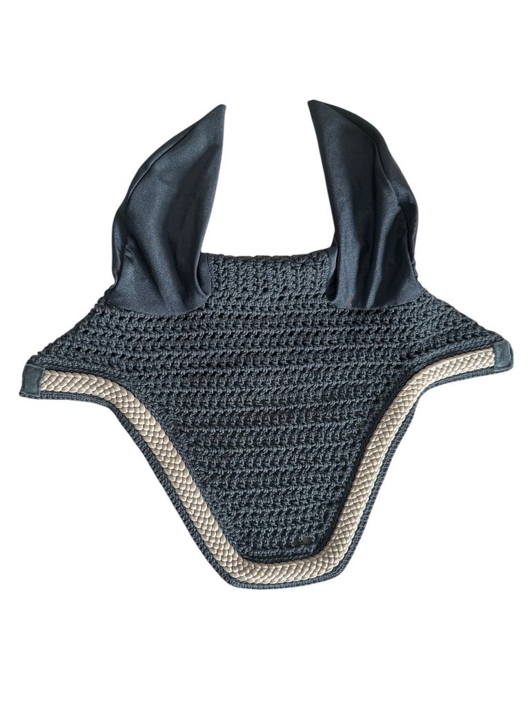 Kentucky Horseware Wellington Blue Bonnet / Fly Veil - Full Size NEW