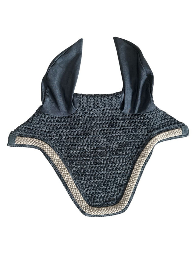 Kentucky Horseware Wellington Blue Bonnet / Fly Veil - Full Size NEW