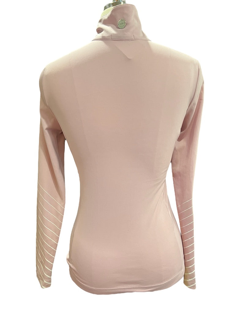 Noel Asmar Pink "Selina" 1/4 Zip Long Sleeve Training Shirt XS