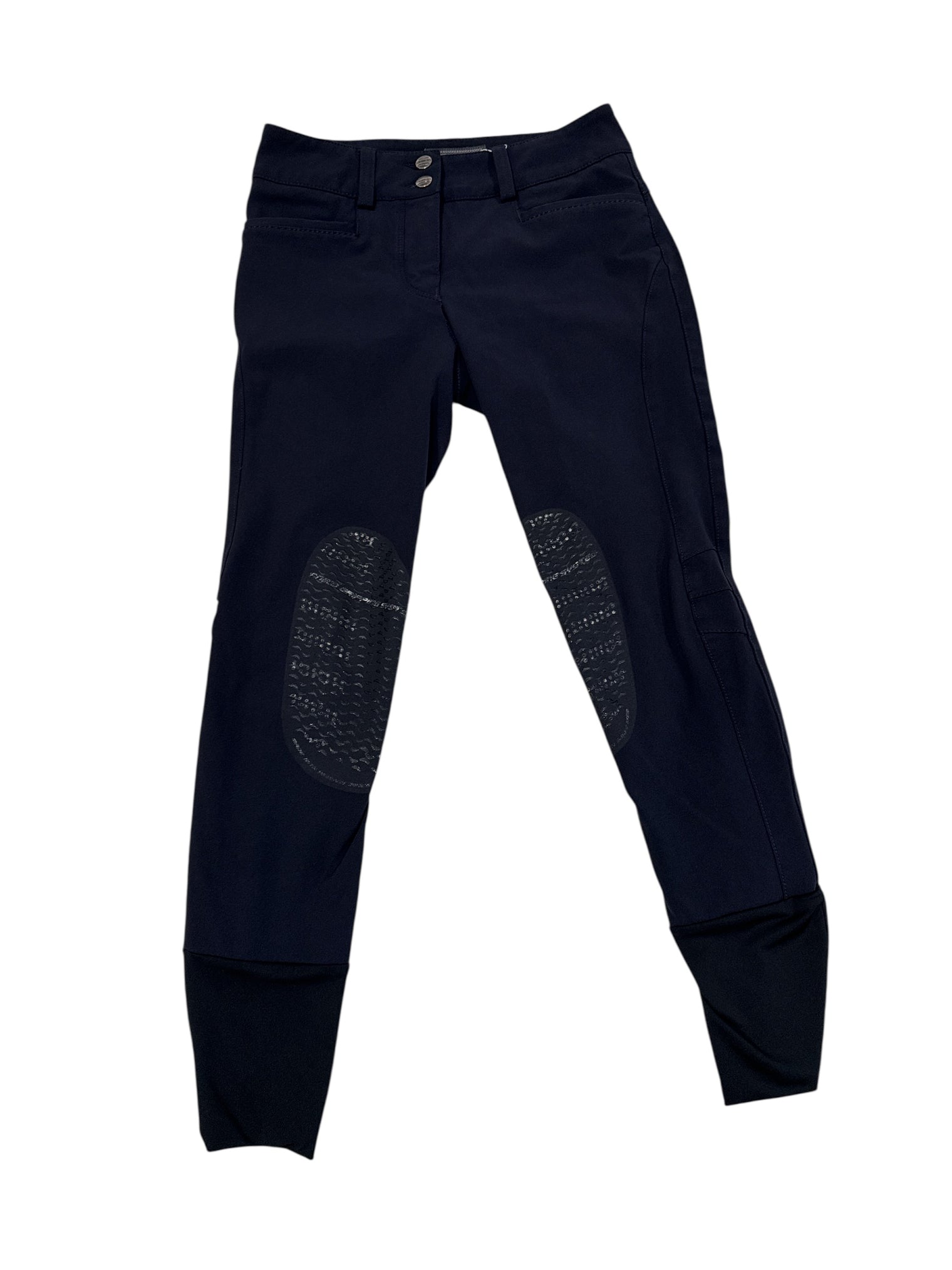 Animo Naspre Women's Knee Grip Breeches Navy Blue Size IT40 US26