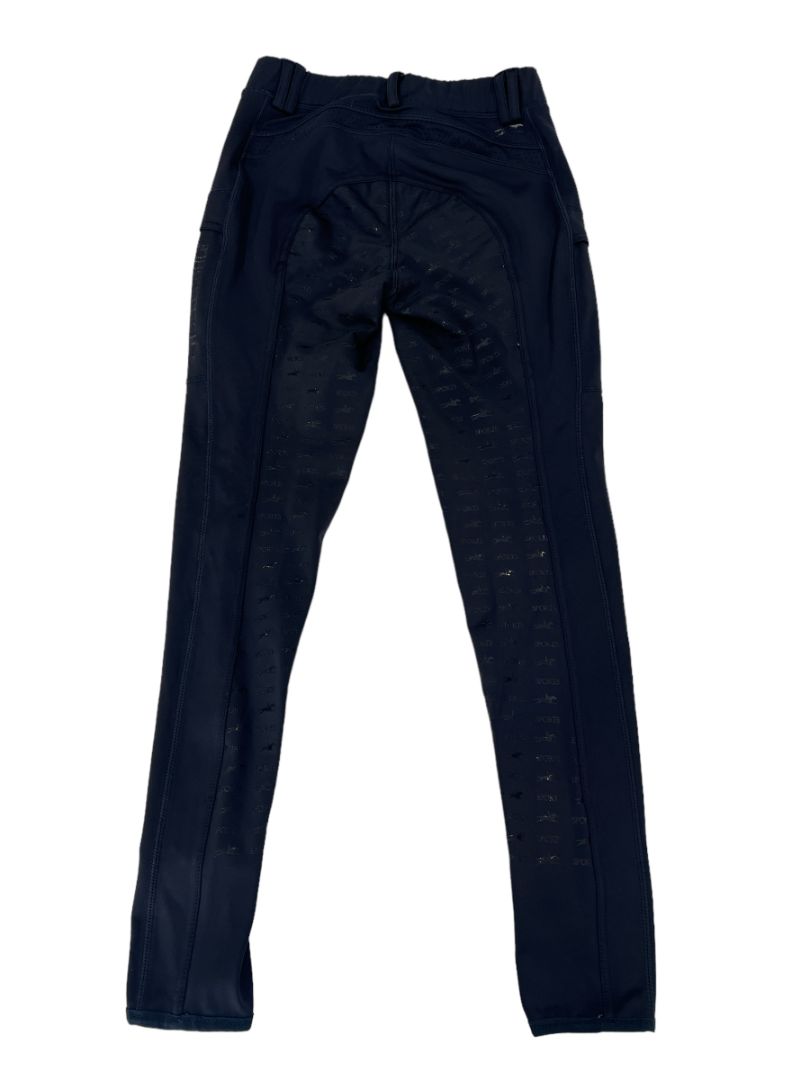 Schockemohle Air Pocket Full Seat Grip Riding Tights - Black Size EU 36/US Small