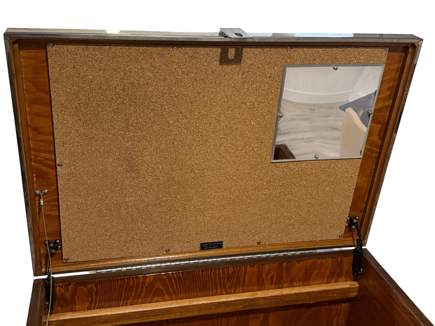 McGuinn Farms Large Vinyl Custom Tack Trunk - Black