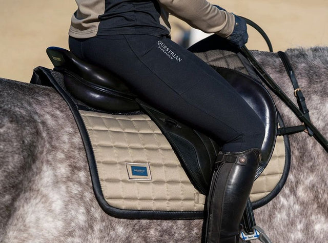 Equestrian Stockholm Sportive Jump Saddle Pad, Chantelle (Mushroom), Pony Size NEW