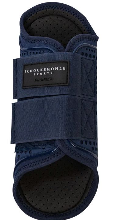 Schockemohle Soft Mesh Dressage Boots Navy Blue XL NEW