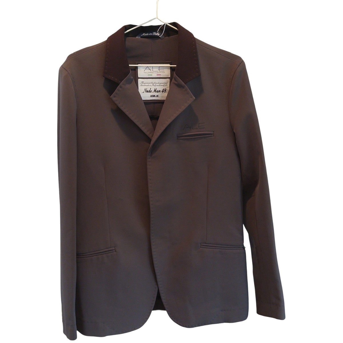 ALE Tailor Made Custom Men's Show Coat "The Nude" IT48 Brown