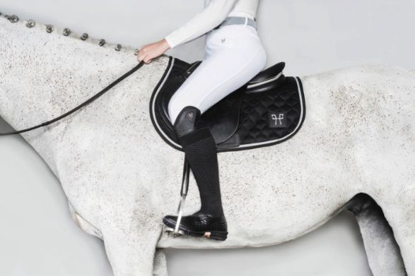 Horse Pilot Teknit Boot Size 8 Black