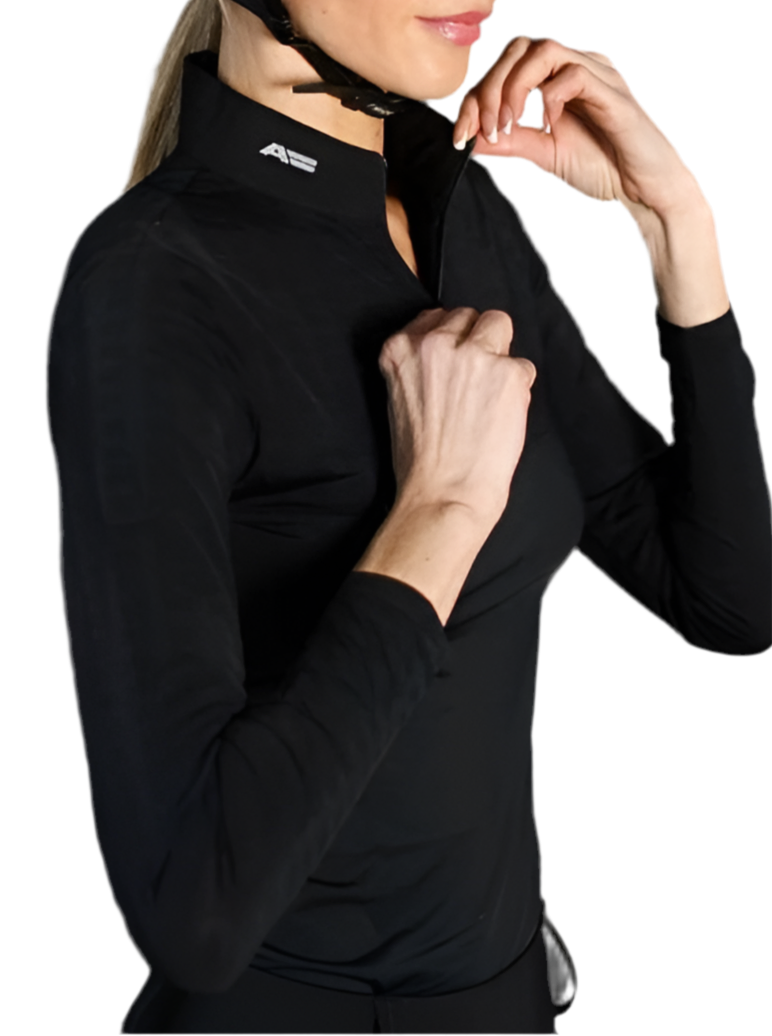 Armateq Ultra Breathable Long Sleeve Sun Shirt - Black / Medium NEW