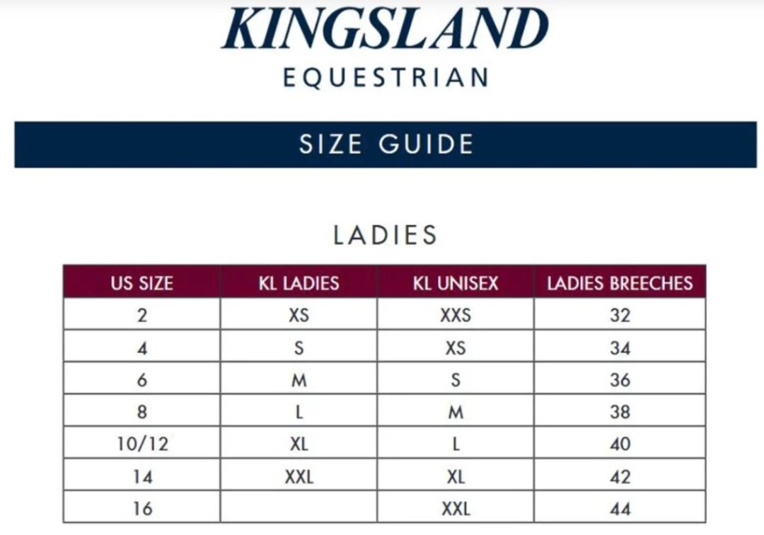 Kingsland Kailey W E-Tec4 Knee Grip Winter Breeches Navy / Size EU 32 (US 2) NEW