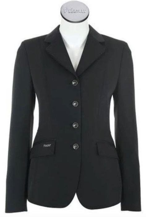 Pikeur Romina Show Coat Black Size 80 L (IT 44 / US 12L)