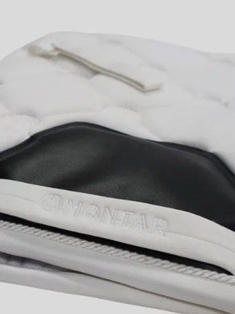 Montar Flow Dressage Pad White, Cob Size NEW