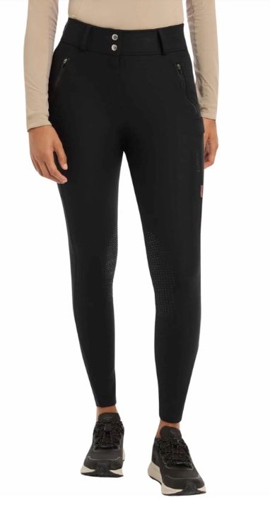 LeMieux Drytex Waterproof Knee Grip Breeches Black, UK10 / US6 NEW