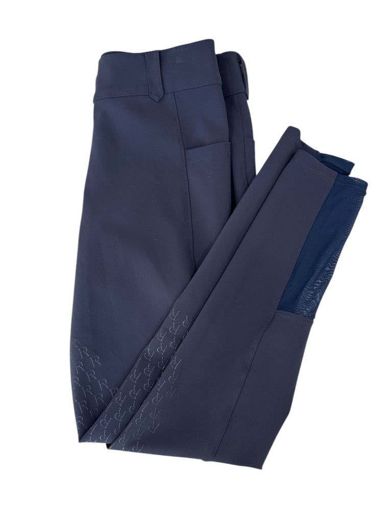 Free Ride Equestrian Knee Grip PRO Breeches - Navy / Size US 30