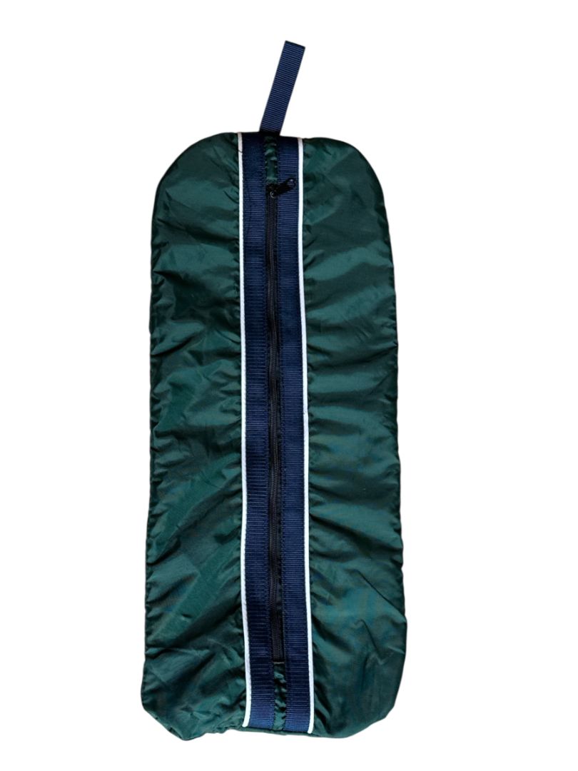 Dover Saddlery Fleece Lined Bridle Bag - Green