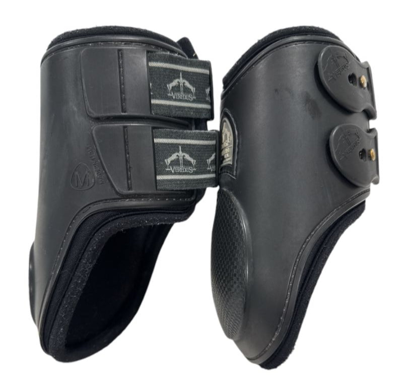 Veredus Hind Ankle Boots - Black / Size Medium