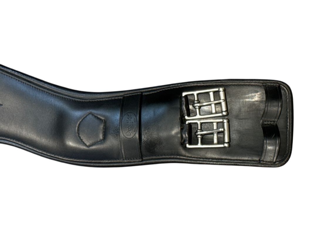 Prestige Italia Anatomic Dressage Girth - Black / Size 32"
