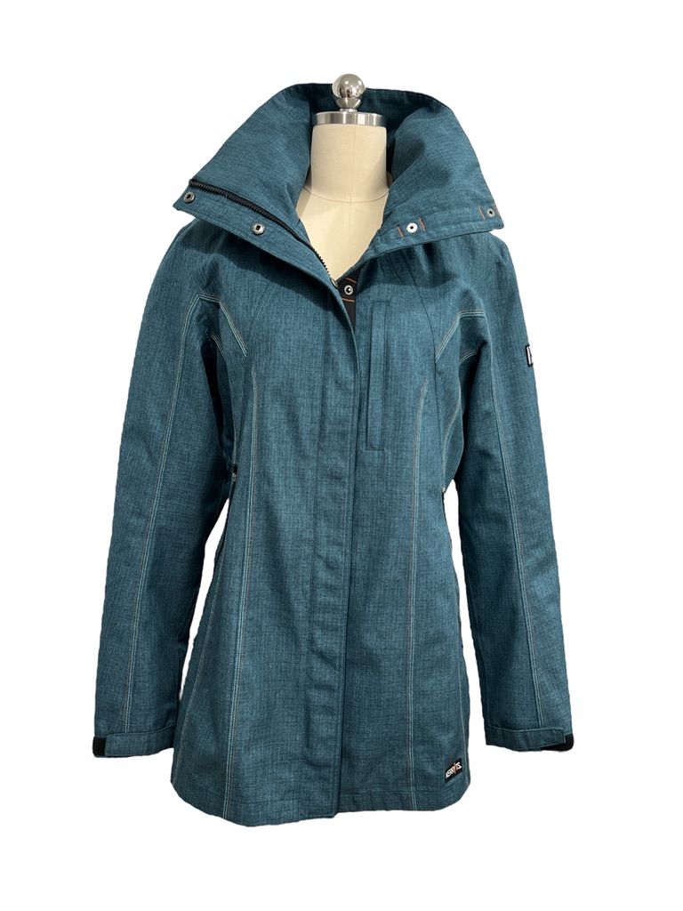 Kerrits Women's Outsider Barn Jacket - Teal Size Medium