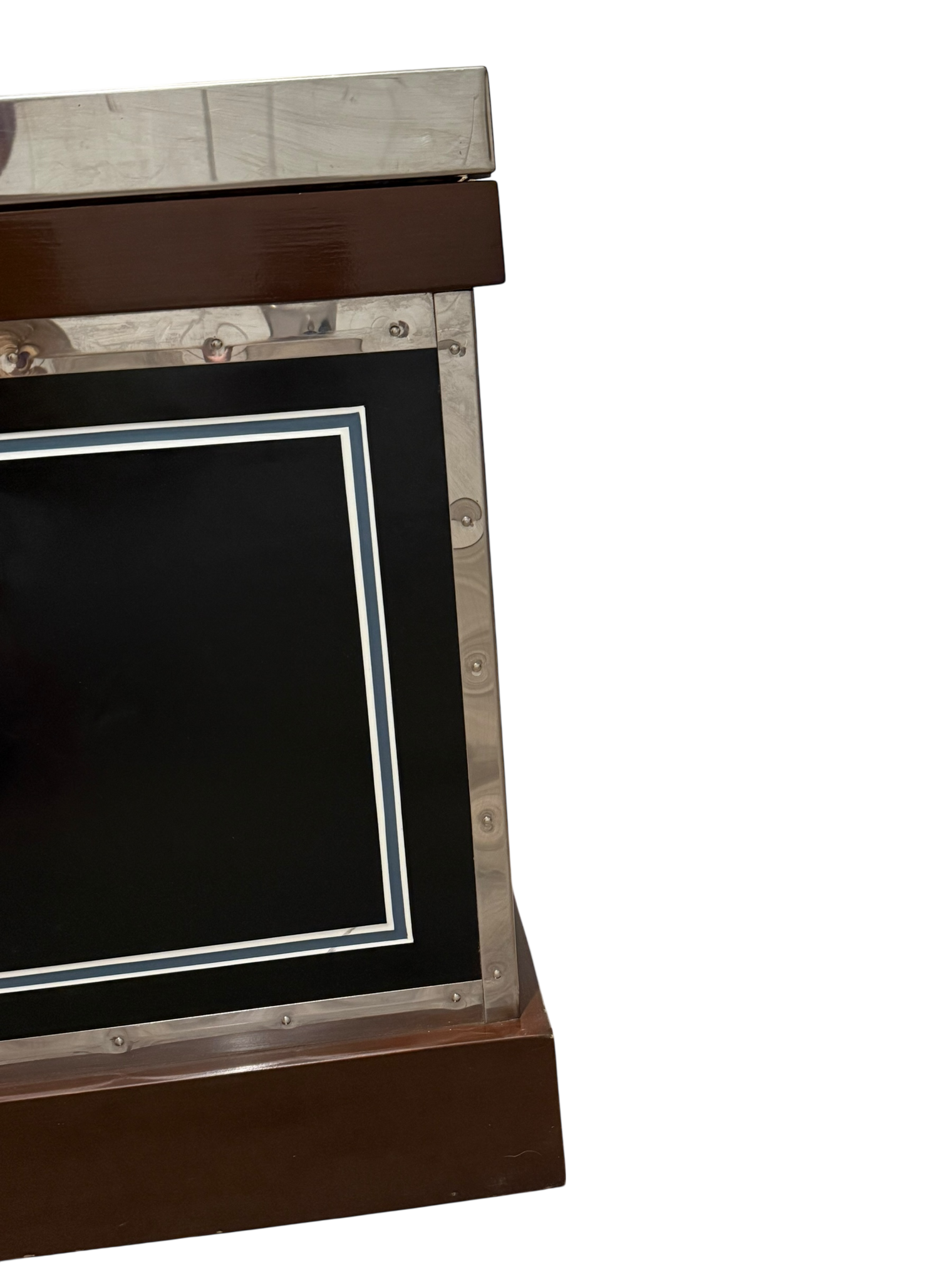 McGuinn Farms Large Vinyl Custom Tack Trunk - Black