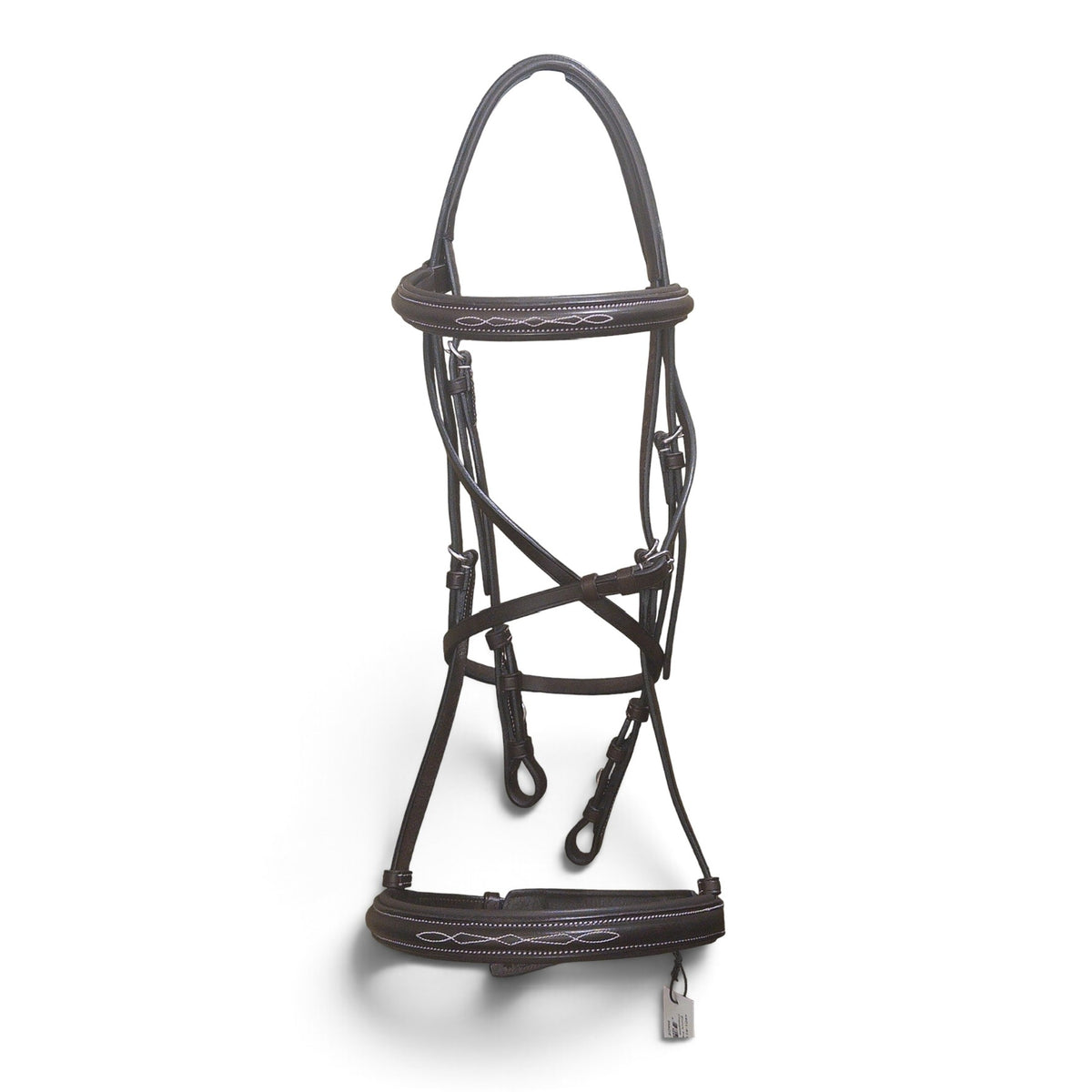 Showmark Premier Hunter Bridle Chocolate Size Horse Full (no reins) NEW