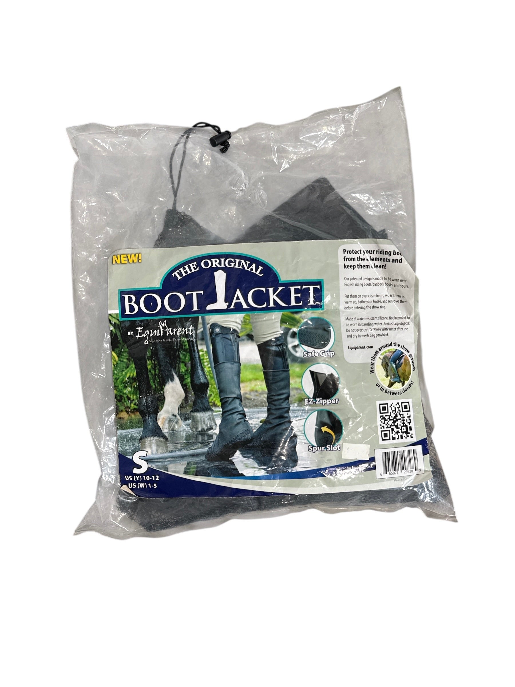 Equiparent Boot Jacket Tall / Show Boot Protector - Black / Small NEW