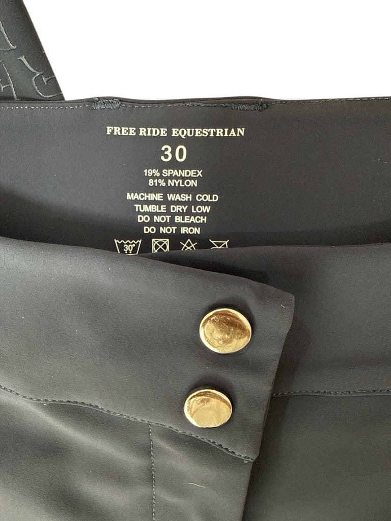 Free Ride Equestrian Knee Grip PRO Breeches - Navy / Size US 30