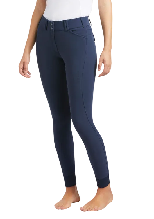 Ariat Tri Factor Grip Knee Grip Breech - Blue Nights / Size US 28L