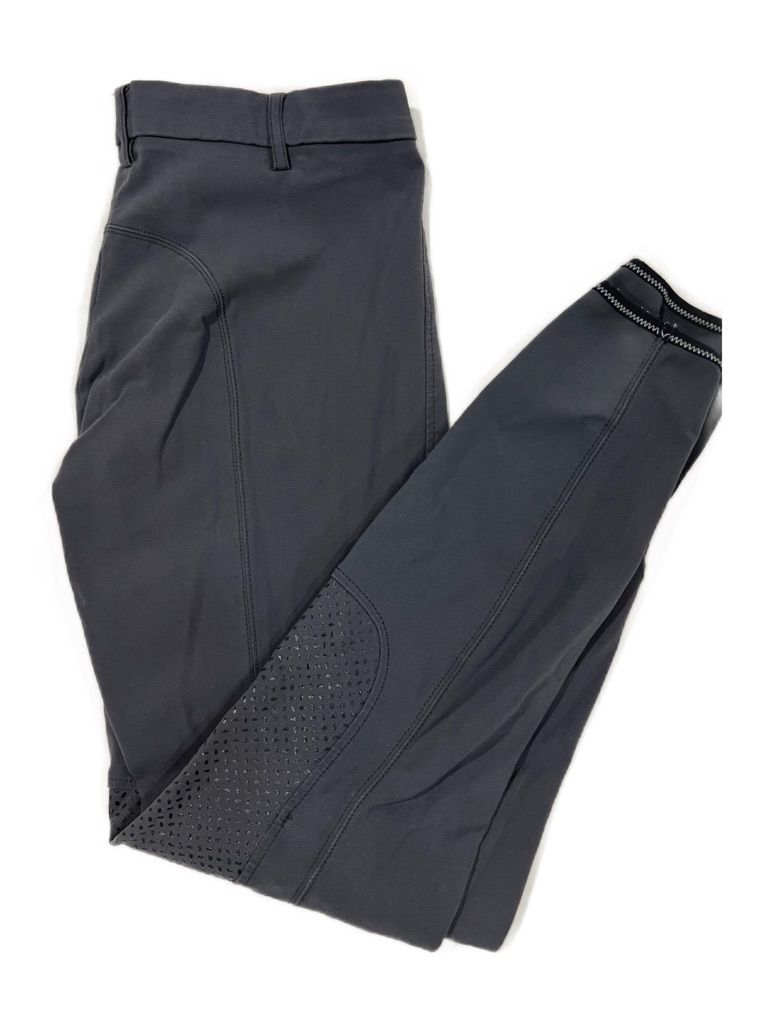 Pikeur Women's Prisca Knee Grip Breeches Grey / Size US 28