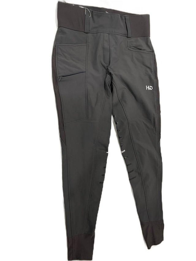 Horseware Ireland Women's Hybrid Meryl Pull Up Breeches - Brown / Size US 28