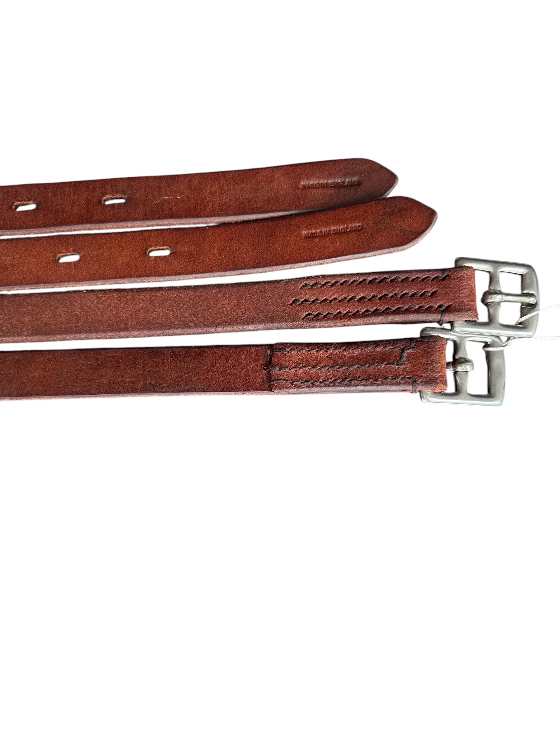 Pessoa Brown Stirrup Leathers / Size 54"