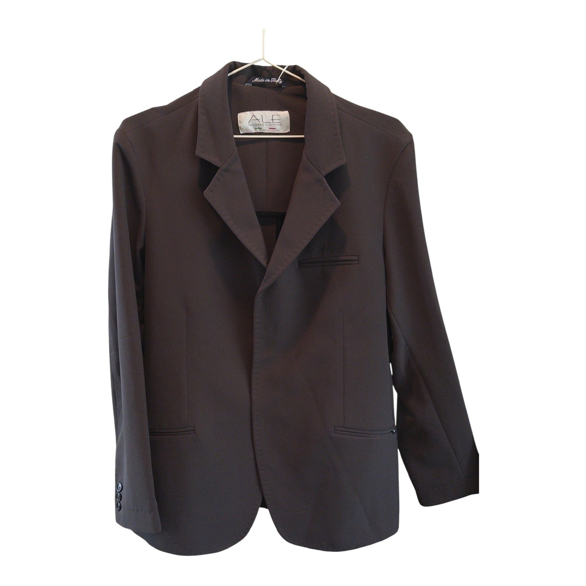 ALE Tailor Made Men's Custom Show Coat "The Nude" Sample - Size IT 50 / Brown
