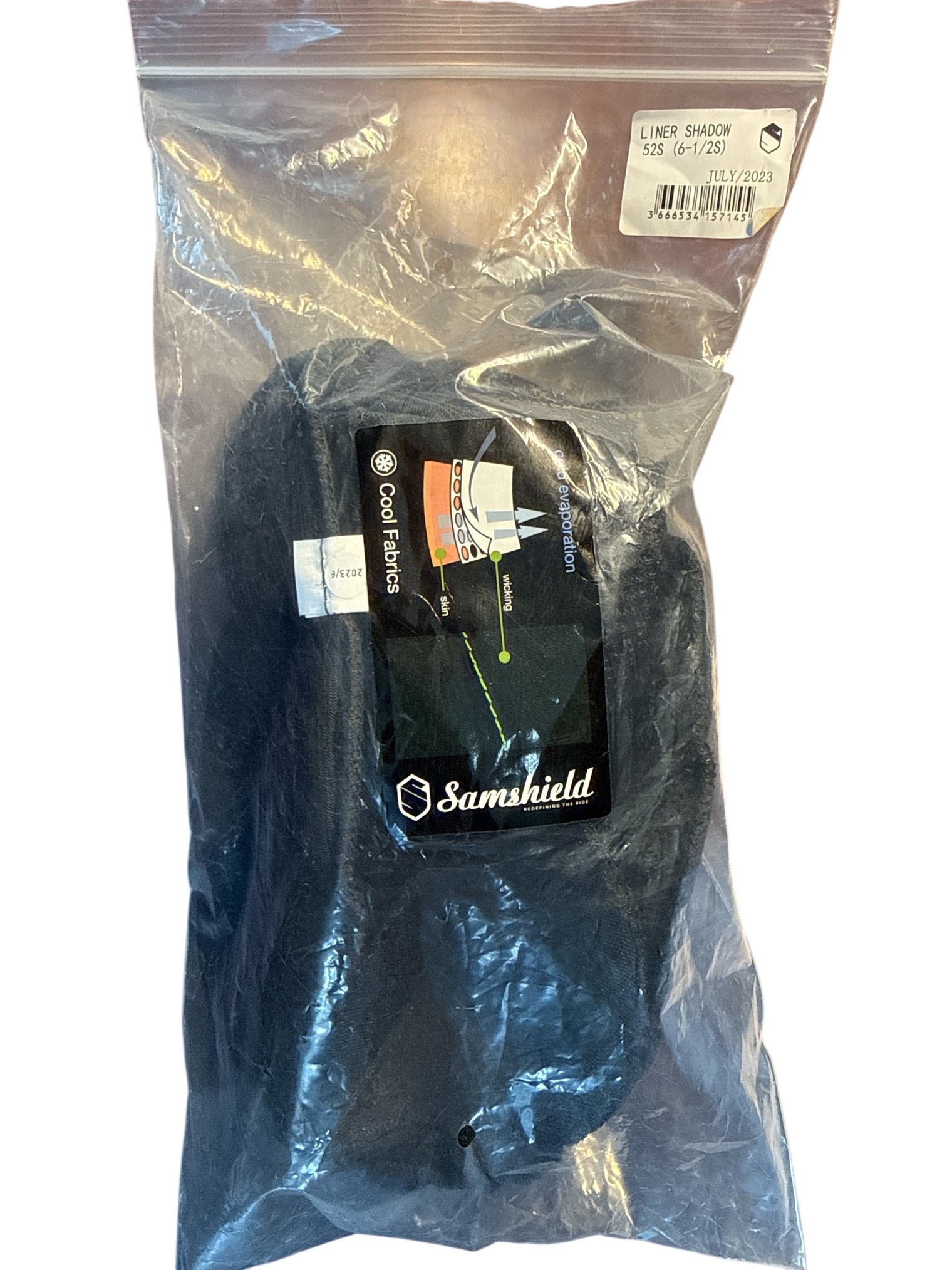 Samshield Shadowmatt 1.0 Helmet Liner Size 52S (6 1/2S) NEW