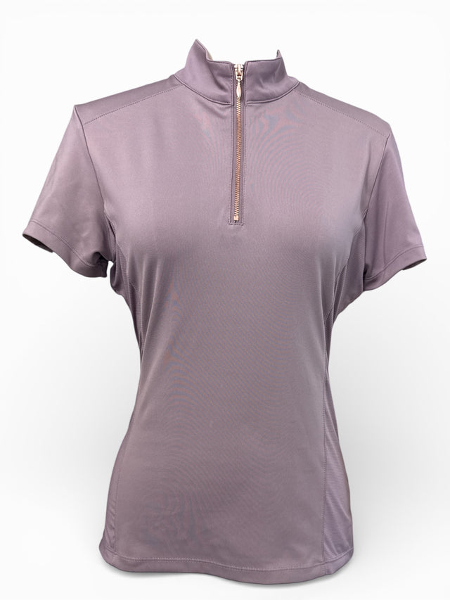 Equestrian Stockholm Anemone Illusion Rose Gold Zipper / Size Small