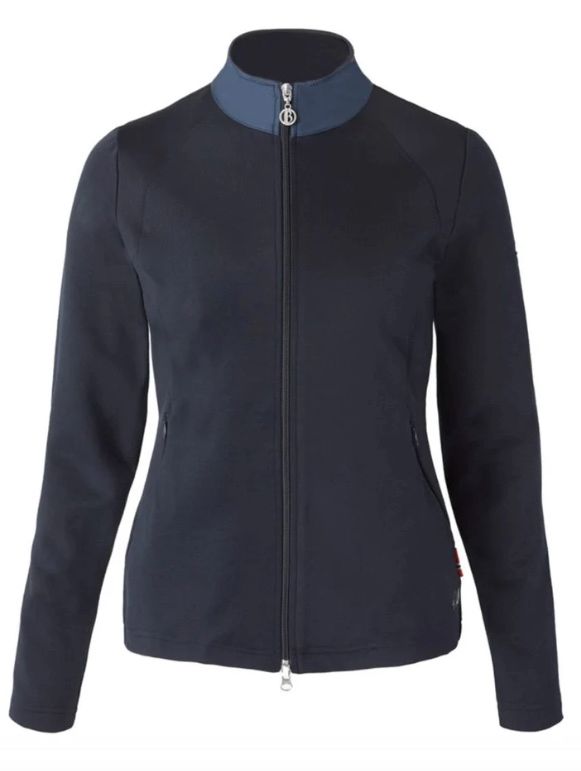 B Vertigo Linnea Womens Sweatshirt Jacket - Dark Navy / Size EU 42 (US 12) NEW