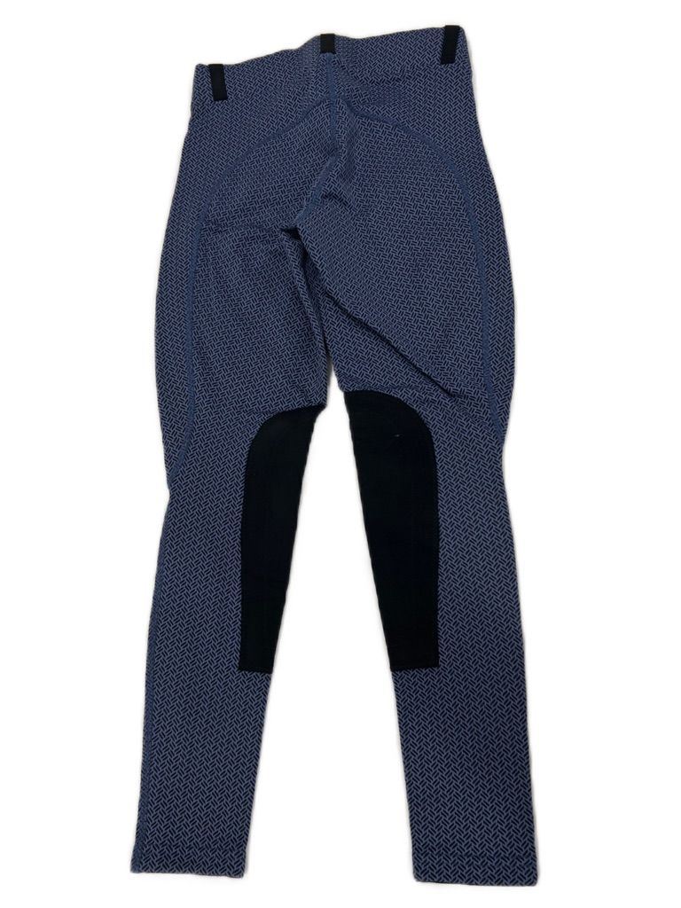 Kerrits Women’s Pull On Winter Fleece Riding Tights Breeches - Blue / Size Small
