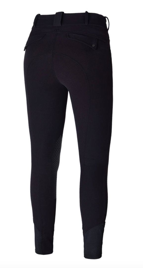Kingsland Kadi Knee Grip, High Rise Breeches, Black Size EU 32/ US 2 NEW