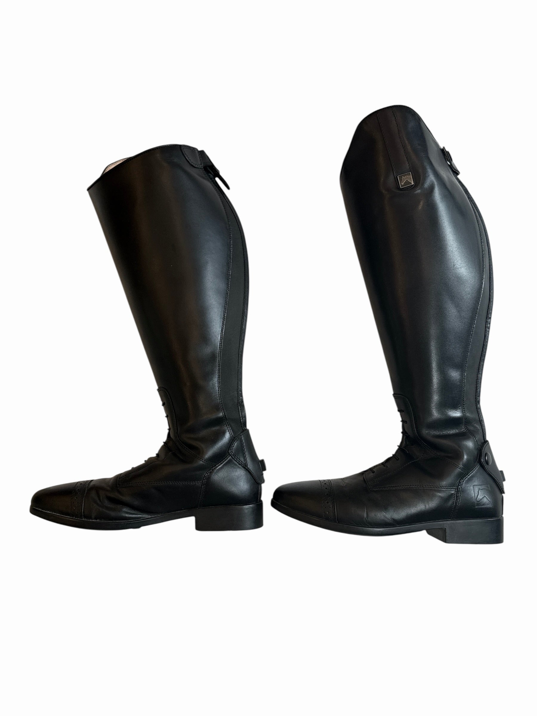 Riding Sport Women's Tall Field Boots - Black / Size US 9 / Full Calf