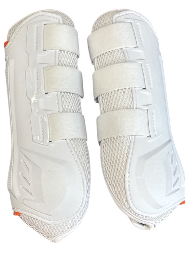 Schockemohle Air Flow Dressage Front Boots - White / Size Full