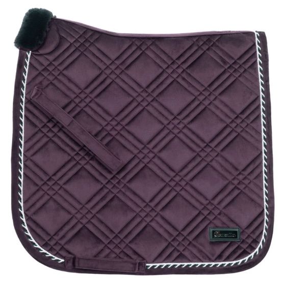Cavallo Hanneli Dressage Pad Full Size, Plum NEW