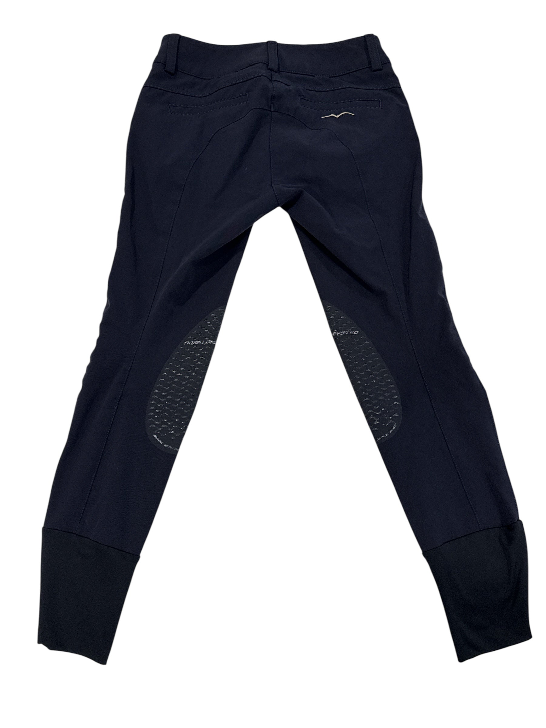Animo Naspre Women's Knee Grip Breeches Navy Blue Size IT40 US26