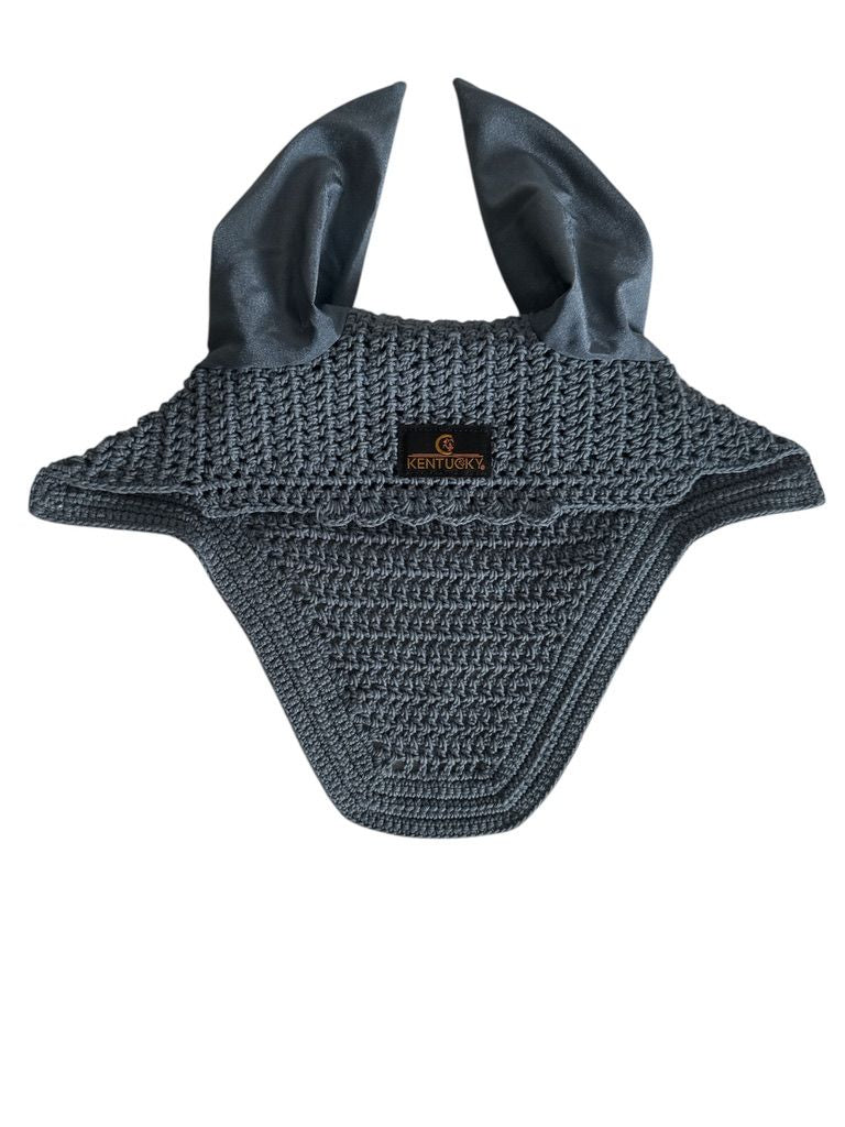 Kentucky Horseware Wellington Blue Bonnet / Fly Veil - Full Size NEW