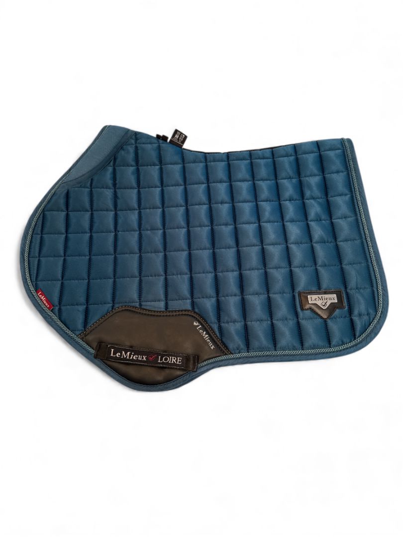 LeMieux Loire Memory Saddle Pad - Teal Blue / Large