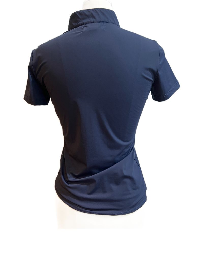 Horze Saphira Training Shirt Navy - Size US 4