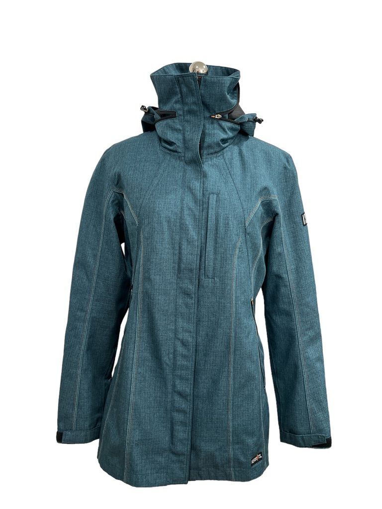 Kerrits Women's Outsider Barn Jacket - Teal Size Medium